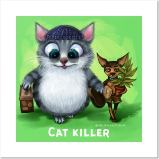 Cat Killer Posters and Art